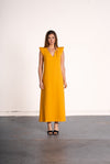 Gauze Dress Mostaza