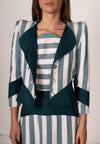 Stripes Chaqueta Petróleo