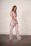 Blusa Stripes Malva