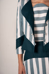 Stripes Chaqueta Petróleo