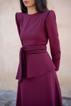 Marieta Dress Burdeos