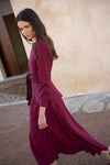 Marieta Dress Burdeos