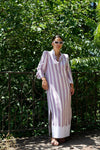 Caftán Stripes Malva