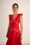 Isquia Dress Red