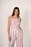 Stripes Top Malva
