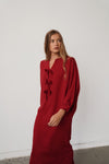 Caftan lazos Red
