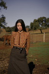 Camisa Eugenia Mostaza