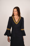 Caftán Linen Marine