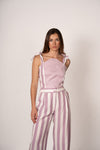 Stripes Top Malva