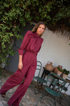 Camisa Eugenia Raya Burdeos