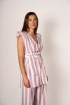 Blusa Stripes Malva