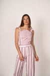 Stripes Top Malva